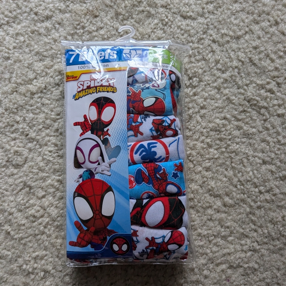2T/3T Spiderman Briefs
